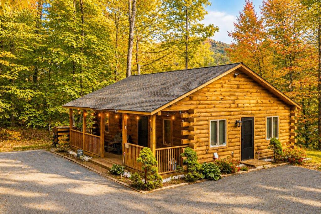 Intervale House | Couples Getaway Log Cabin in the White Mountains