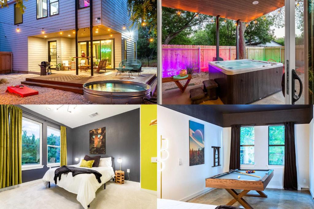 Govalle House | Massive Compound w Pool & Hot tub, Near Rainey St