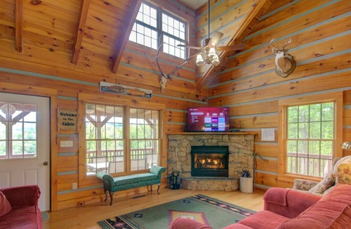 Marshall House | Doolittle Mountain Cabin River View w/Free Biltmore Pass and more