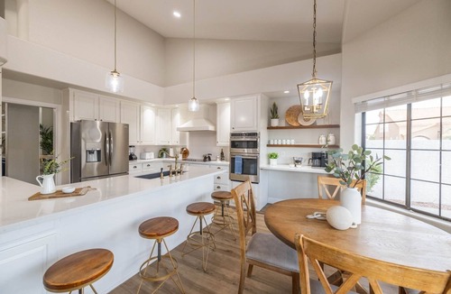 Val Vista Lakes House | Gilbert Willow Tree 4 Bedroom Home by Redawning