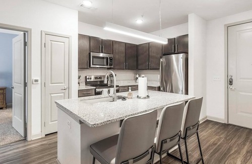 North Arlington Apartment | Landing | Chic 2BD, Yoga Studio, Gym