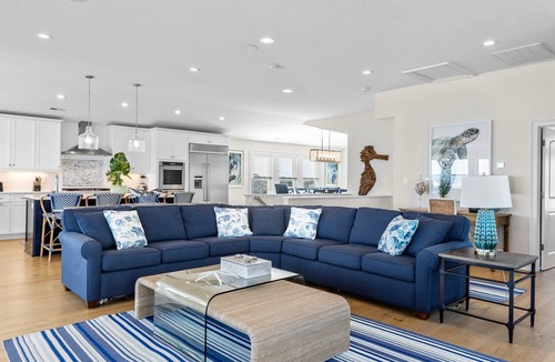 Atlantic Beach House | Poseidon: Beachfront w/views, private pool, hot tub, media room & pool table