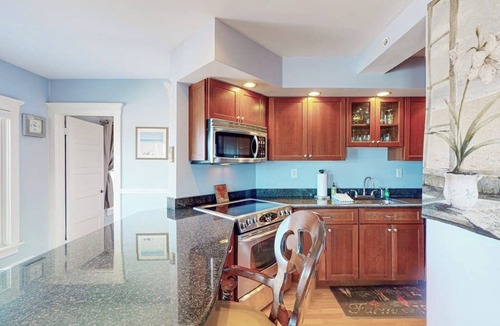 Ogunquit Condo | Second-floor condo with gorgeous ocean view - walk to town, beach & lighthouse