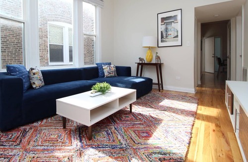 Ukrainian Village Apartment | Steps to Shops, Eats | Easy Access + W&D | Zencity