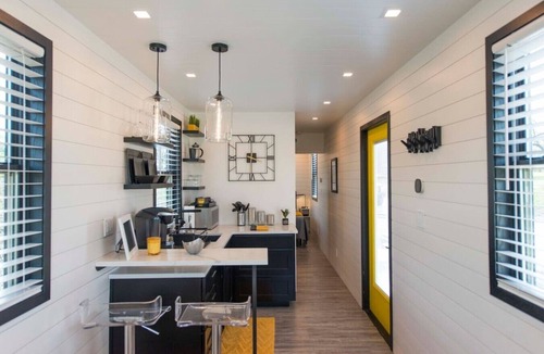 Waco House | Tiny Container Home with Rooftop Deck