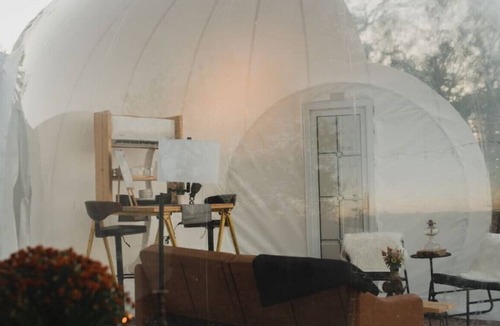 Westminster House | Two Inflatable Bubble Domes with Sunset/Star Views