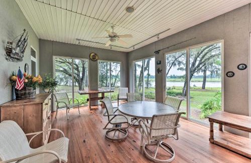 Okatie House | Waterfront Home w/Shared Dock on Okatie River
