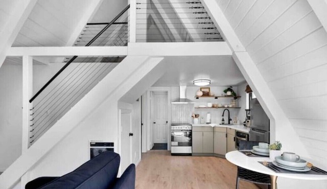 2 Charming New A-Frame Homes w/6 Beds Near Lake in Bodfish