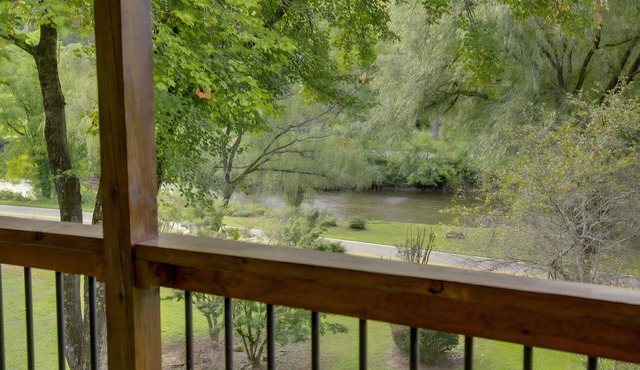 Pet Friendly Riverfront Home near WCU! Trout fishing near Cullowhee & Smoky Mtns