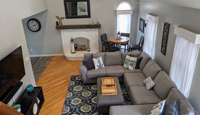 *Spacious and charming vacation home four houses from our deeded beach*