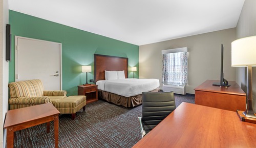 Standard Room, 1 King Bed, Accessible, Refrigerator & Microwave