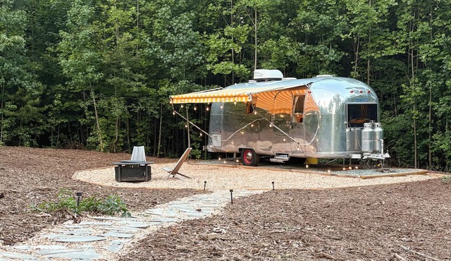 Private 1967 Airstream Getaway Near Saxapahaw